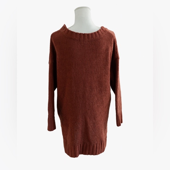 Altar’d State Knit Terracotta Sweater | Small - Picture 4 of 8